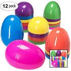 Pr-546jee Prextex Jumbo Pc Assorted Solid Colors Easter Eggs 6116620267090