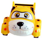 Ps-toy3244725011-rockey00339 Panda Superstore Inertia Lovely Animal Toy Car Yellow Puppy Vehicle