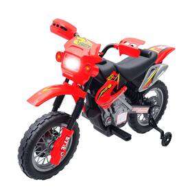 Qaba Us370-0300131 Aosom 6v Kids Motorcycle Electric 40.5 X 24.75 17.25 Inches Red
