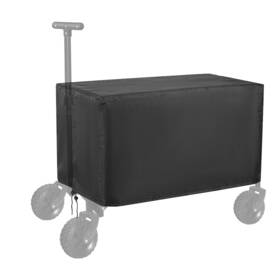 2305fcz0466blaj01-1 Qcwn Garden Wagon Cover Waterproof Dustproof Wagons Rain Outdoor Foldable Wa