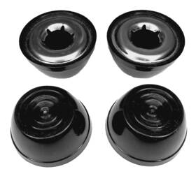 Quadrapoint 429534984977 Hub Cap Replacement Compatible With Popular Red Wagon Brand Stee
