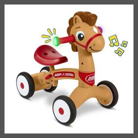 Radio Flyer 042385116570 Lilft Racers Percy The Pony Riding Toy 14585515 Ob App