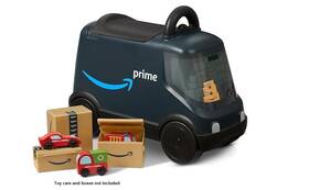 Radio Flyer 042385117515 Amazon Delivery Van Toddler Ride On Toy Vguc