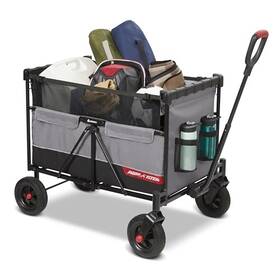 Radio Flyer 042385117966 The Beast Mvp Wagon Heavy Duty Folding Collapsible 3992 - Gray