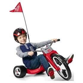 Radio Flyer 042385154787 Big Sport Chopper Tricycle 16 Inch Front Wheel Trike For Kids 3y -7y