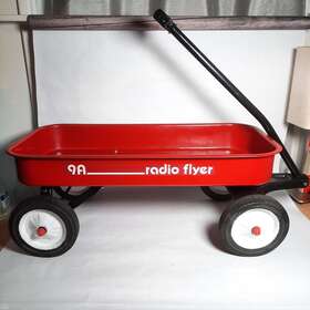 Radio Flyer 042385904030 Vintage Red Wagon Model 9a 1974-1991 Restoration Htf
