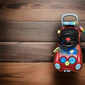 Radio Flyer 302979 Busy Buggy Push Car For Kids