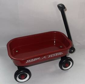 Radio Flyer 313115298232 Kids Doll 12.5 Inch Little Red Toy Wagon Small Decor