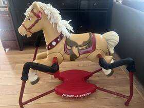 Radio Flyer 381x Kids Riding Horse Ride On Toy