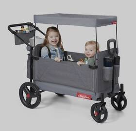 Radio Flyer 3976z Atlas Stroll N Wagon Folding For 1 Years - Gray