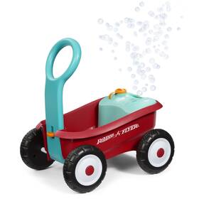 Radio Flyer 445032427440 Bubble Buddy Walker Wagon Battery-free Machine For Kids New