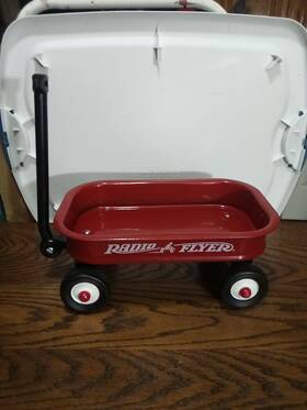 Radio Flyer 445041699623 Little Red Toy Wagon