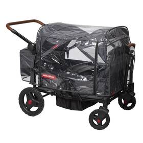 Radio Flyer Ac3900-80 Rain Cover Baby Travel Gear Bag Wagon Stroller Summer - Black