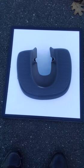Ac484 Radio Flyer Front Wheel Footrest Accessory For Stroll Ftn Trikes Gray
