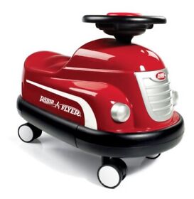 Radio Flyer Classic Bumper Car Red Ride On Ages 1-3
