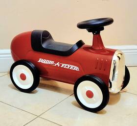 Radio Flyer Md35621a9 Little Red Roadster 608/608z Toddler Ride On Toy Steel Now 4 Xmas