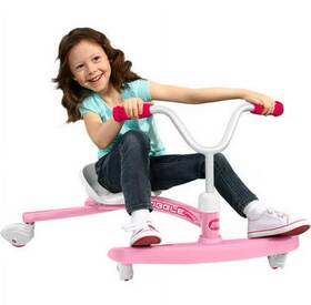 Radio Flyr 826705638221 Kids Ziggle Caster Ride-on Toy 360-degree Spin Out Action Adjustable Seat New