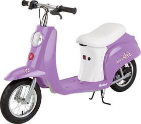 Razor 53550205 Kids 24v Retro Euro-style Battery-powered Electric Scooter Ages 13 Purple