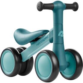 Retrospec 5724 Cricket Baby Walker Balance Bike With 4 Wheels One Size Blue Ridge