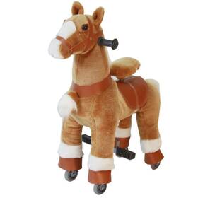 Rewiss Horse01 Ride On Horse Natural Mechanical Kids Real Walking Small Unicorn