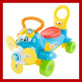 Ride On Toy Airplane Electronic Wheeled Scooter And Push Plane Lilfoot Rider