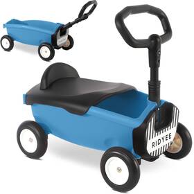 Ridyee 850063575232 2-in-1 Toy Wagon For Toddlers 1-3 Kids With Removable Seat And Adjusta