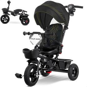 Ridyee 850063575355 7-in-1 Tricycle For 18 Months To 5 Years Rotatable Seat Toddlers 1.5-3