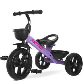 Ridyee Rdt08-lavender Toddler Tricycle For 1.5 To 5 Years Ages 2-4 Extra-wide