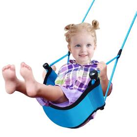 Ropecube S015 Children Outdoor Swing Seat With Adjustable Ropes - Kids Safety Playground Se