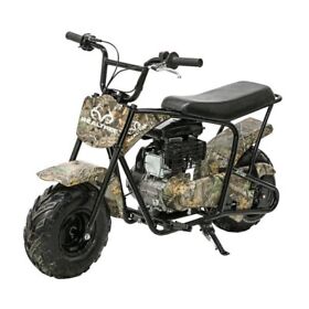 Rt100 105cc Camo Gas Powered Ride-on Mini Bike