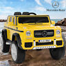 Sa2700 Mercedes Benz Kids Yellow Ride On Car Speeds Led Lights