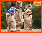 Sack-6p Premium Burlap Potato Sack Race Bags Pack Of 024606949617