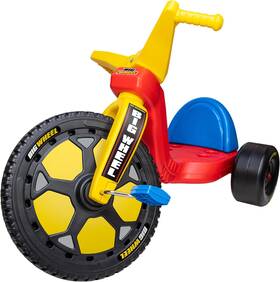 Schylling Bw16so Big Wheel Speedster - Low-riding Tricycle With Adjustable Seat For Grow