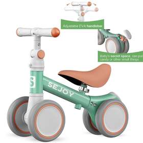Sejoy Balbi-003 Baby Balance Bike For 10-36 Month Boys Girls Adjustable Toddler New