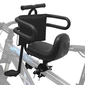 Showbean 762716272590 Kids Bike Seat With Guardrail Child Detachable Front Mounted Toddle