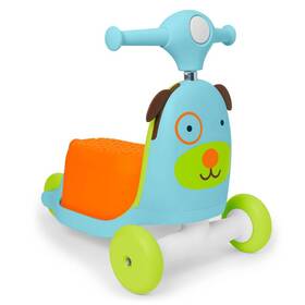 Skip Hop 76474744 Kidsft 3-in-1 Ride On Scooter And Wagon Toy - Dog