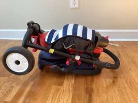 Smartrike 5021833-u-b Kids Push And Ride 3 Wheel Folding Toddler Stroller Trike Tricycle