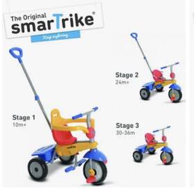 Smartrike 6050400-u-a Breeze Multi Stage Tricycle For Ages 15 To 36 Months Used Good