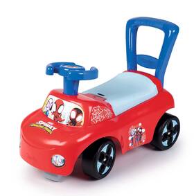 Smoby 032167205087 - Spydey Porteur Auto Fonction Trotteur Volant Directionnel