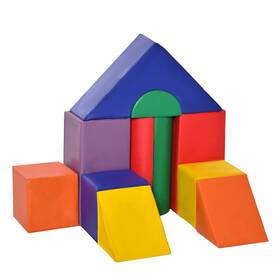 Soozier 842525154215 11 Piece Baby Climbing Block Soft Play Equipment Kids Climb And Crawl G