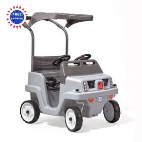 Step2 424299 Side-by Push Around Suv Kids Car 2 Seats Stroller Substitute 5-5 Belts