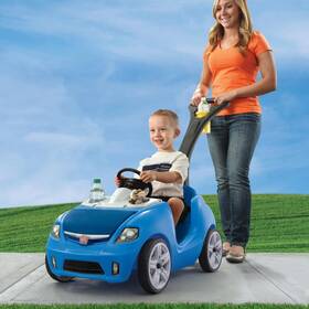 Step2 726084996267 Whisper Ride Ii Kids Blue Push Car And On Toy For Toddlers