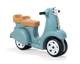 Step2 733538430499 Ride Along Aqua Scooter Plastic Toddler Foot-to-floor Riding Toy For Ages