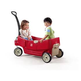Toy85-cc183 Step2 All Around Wagon Red Durable Outdoor Cart For Kids