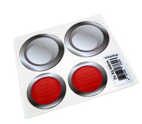 Strendier 671635876256 Replacement Decals Fits Little Tikes 30th Cozy Coupe Car Smooth Headlights And