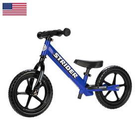 Strider B00izxbzbm 12 Sport Bike Blue - No Pedal Balance Bicycle For Kids 1 To 4 Years