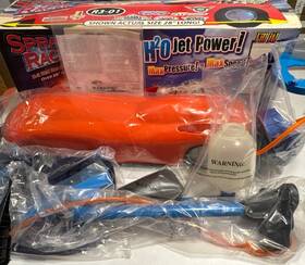 Summit Products Srrr1-ni Spray Racer R-3 Red Road Rocket H2o Jet Power Race Car Toy In Box Read