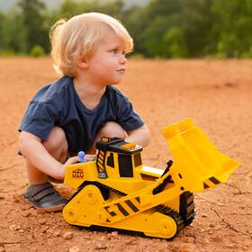 Sunny Days 470729-2l Maxx Action 16 Inch Dozer With Joystick Controls Lights Construction Sounds