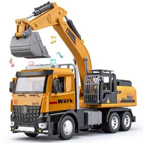 Jd238 Takgud Excavator Toy For Boys 3-5 Year Old 10.2 Inch Digger With Lights And Soun Jd238 Takgud Excavator Toy For Boys 3-5 Year Old 10.2 Inch Digger With Lights And Soun