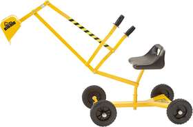 The Big Dig 101sioc Working Excavator Push Roll Ride On Sandbox Use Outdoor Play Beach Toy